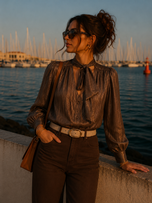 Blouse Camila Marron