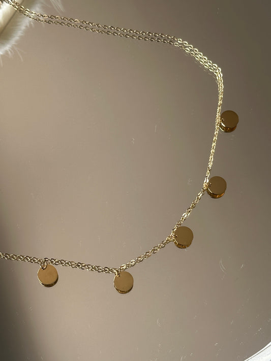 Collier Nala doré les piplettes