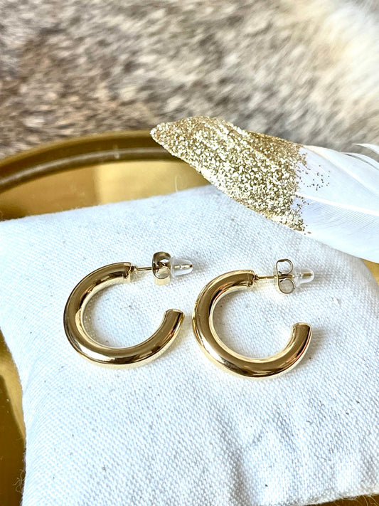 Aglaé hoop earrings