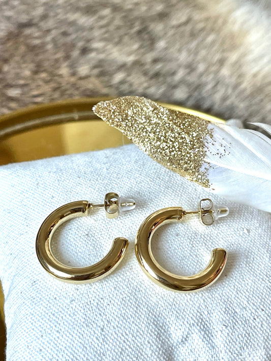 Aglaé hoop earrings