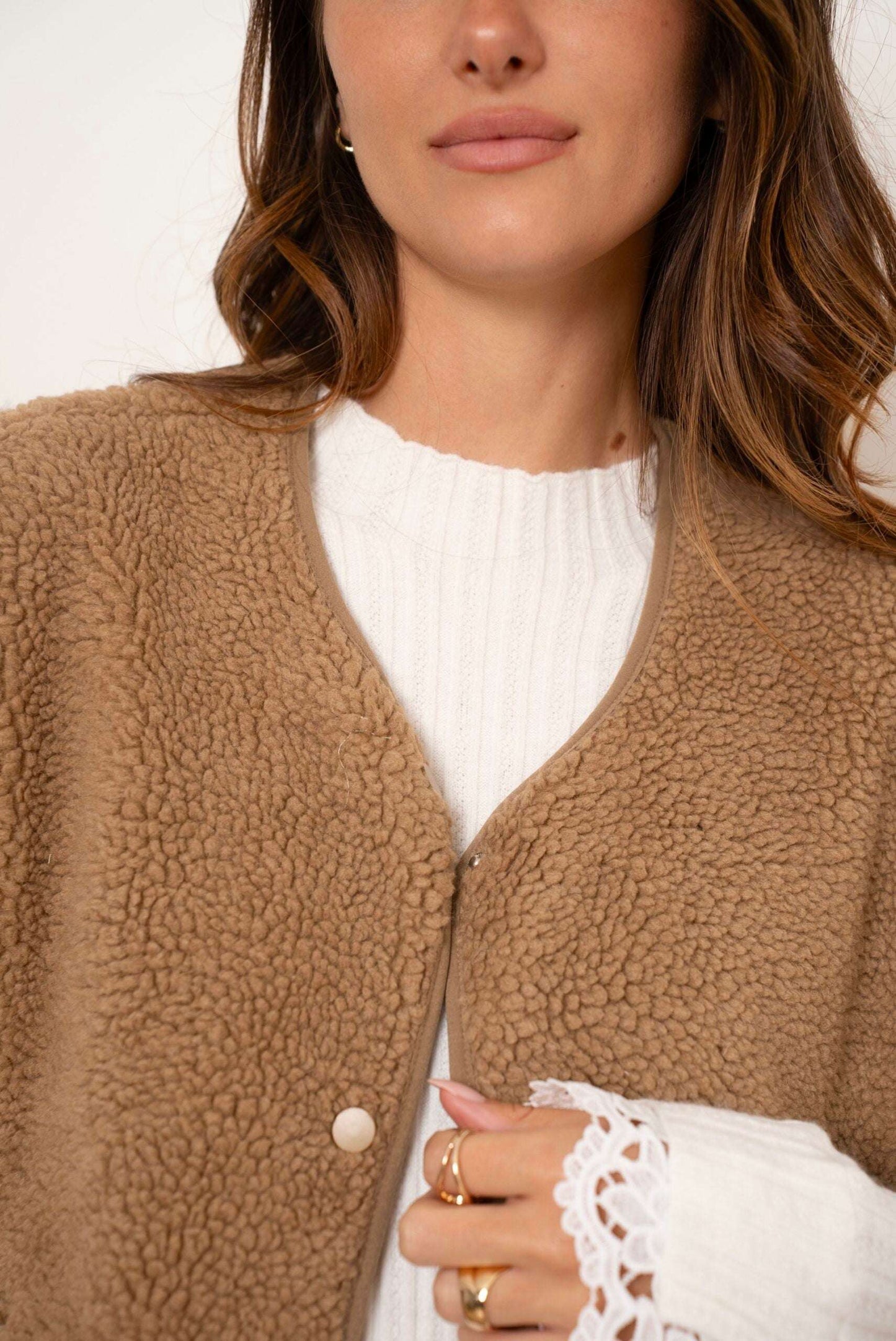 Gilet Mila Camel