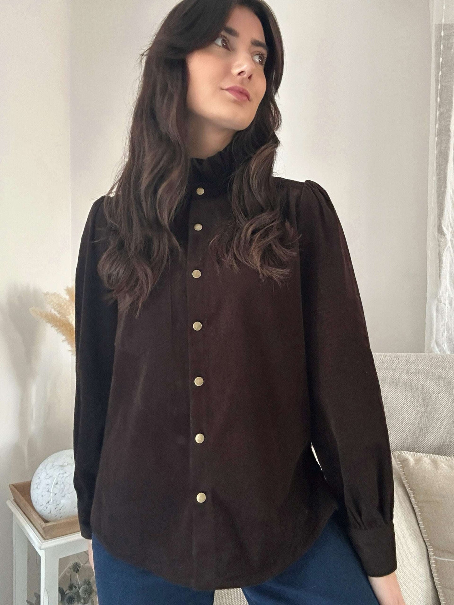 Chemise Gaspard Chocolat