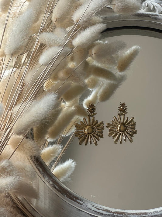 boucles d'oreille doré Les Piplettes