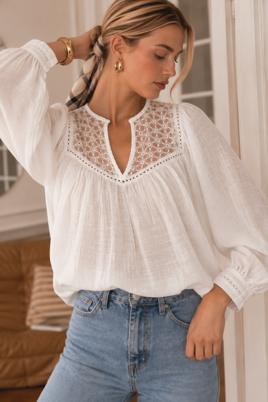 Blouse Carola Écru