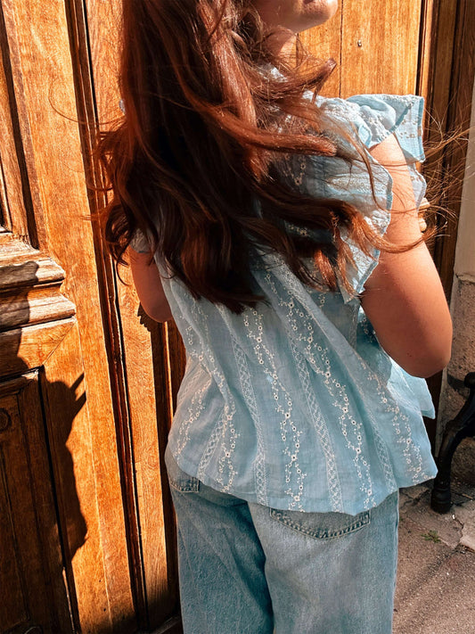 Blouse Lily Bleu Ciel