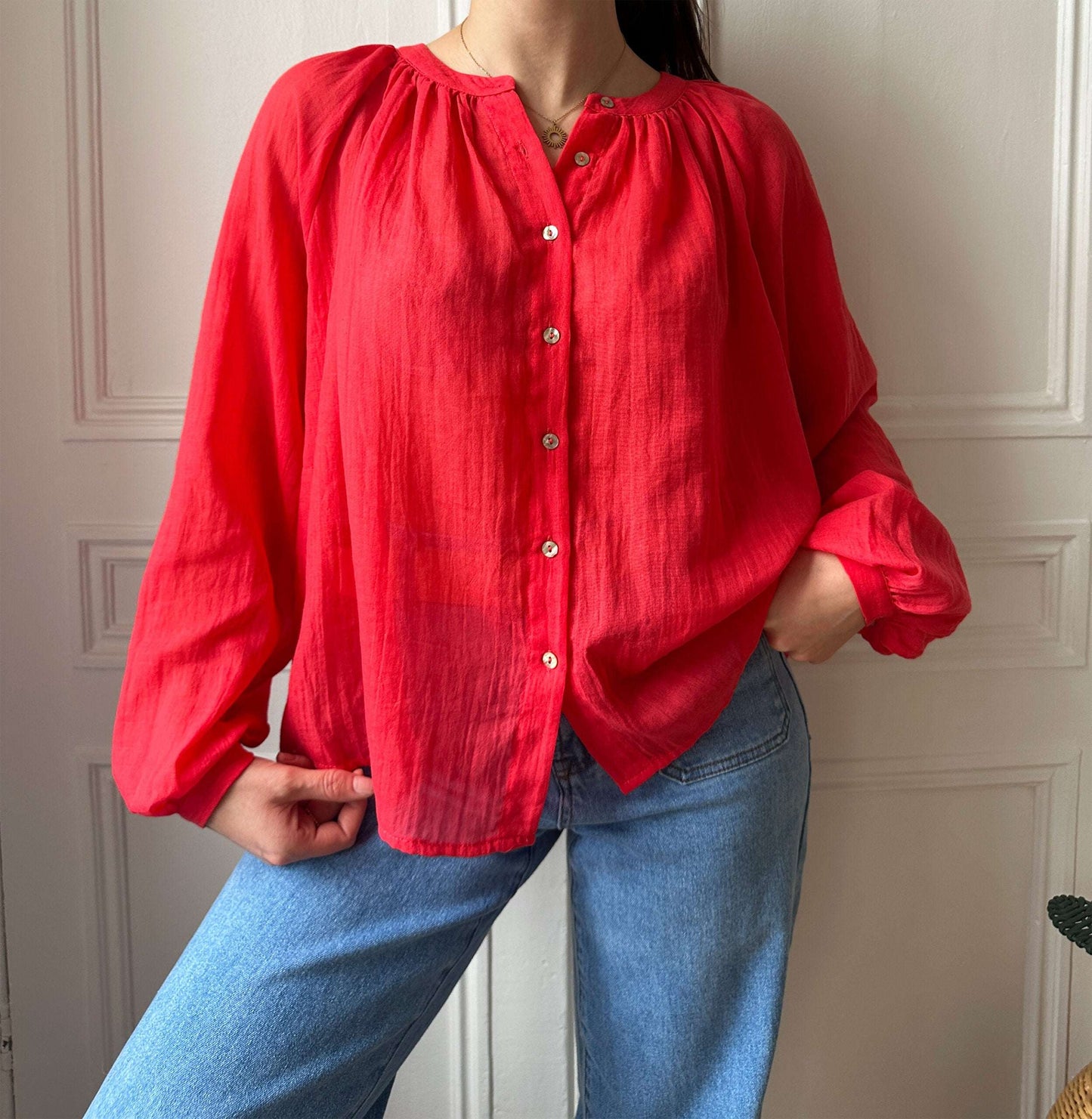 Blouse Lucile Corail