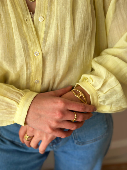 Lucile's Yellow Blouse by Les Piplettes