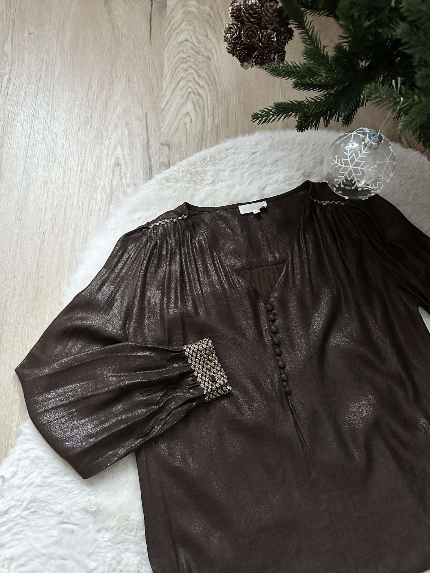 Blouse Mira Marron