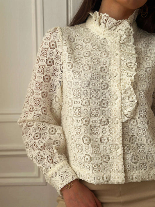 Paulette Ivory Blouse