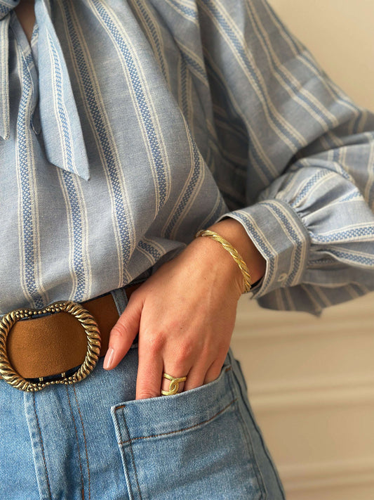 Freda Cognac Belt