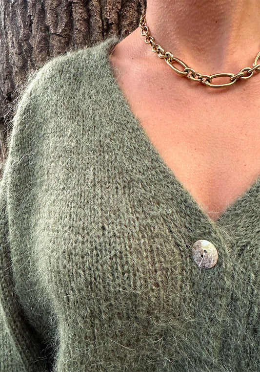 Gilet Amelia Kaki