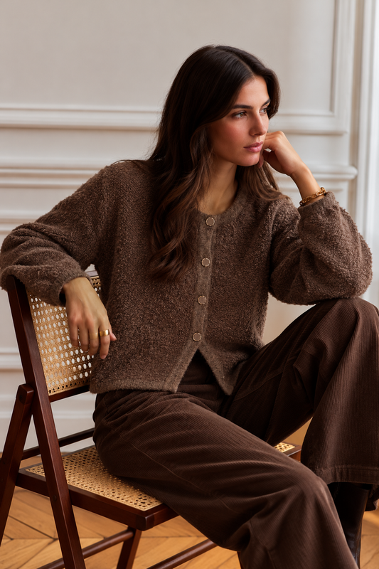 Gilet Arthur Marron