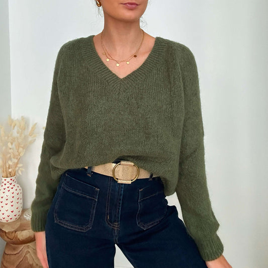 Chloé Khaki Sweater