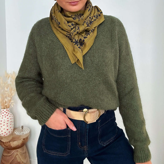 Chloé Khaki Sweater