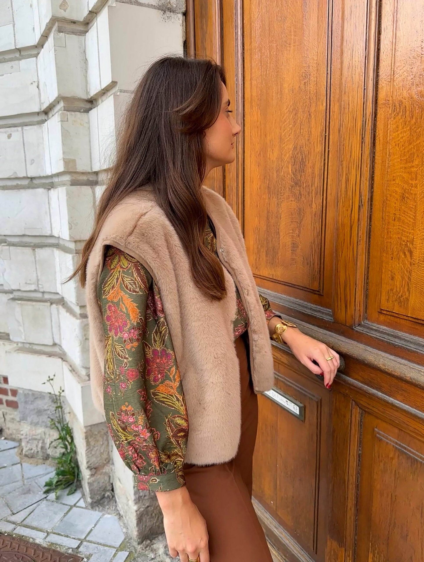 Gilet Lola Taupe
