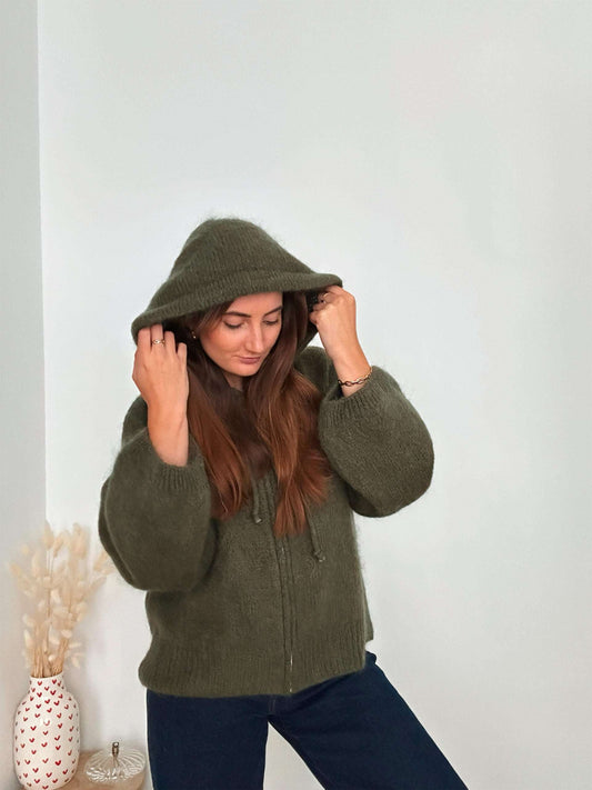 Gilet Lou Kaki