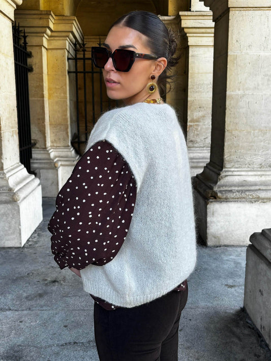 Gilet Luna Ivoire