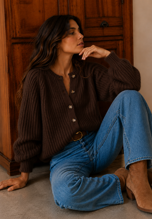 Gilet Malia Chocolat