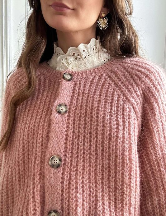 Gilet Malia Rose Poudré