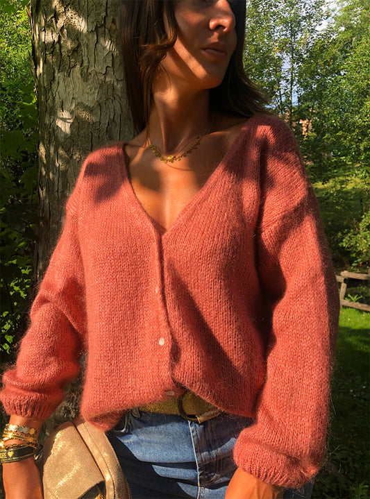 Gilet Molly Bois de Rose