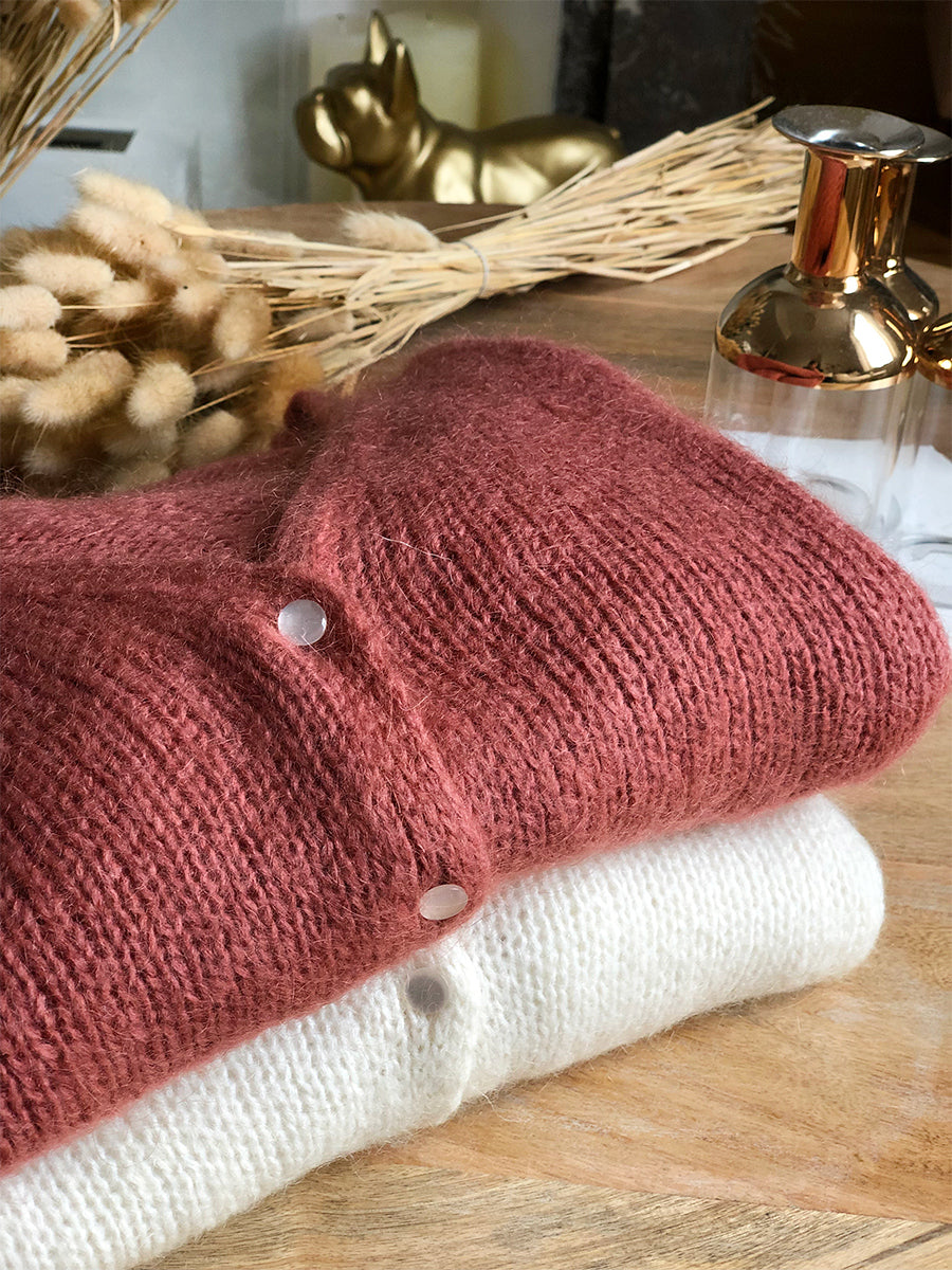 Gilet Molly Bois de Rose