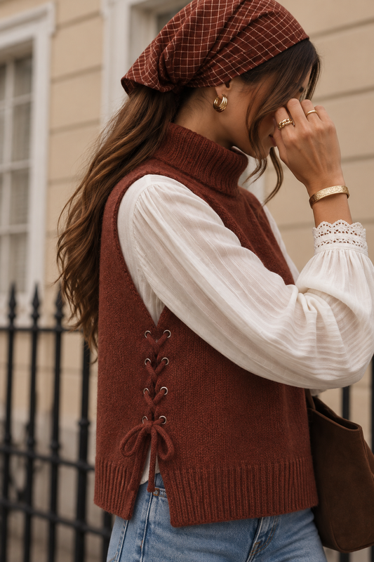 Pull Ysolde Rouille