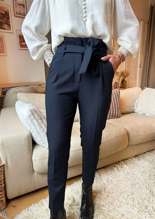 Pantalon Agathe Marine
