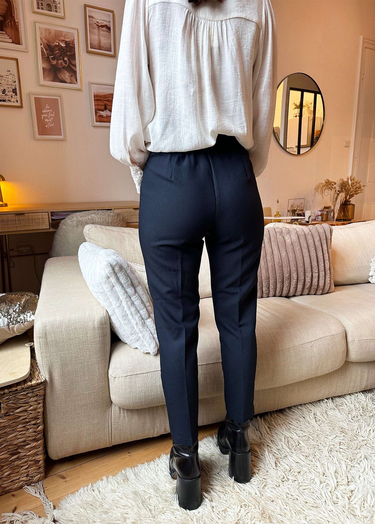 Pantalon Agathe Marine