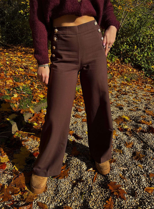 Pantalon Axel Chocolat