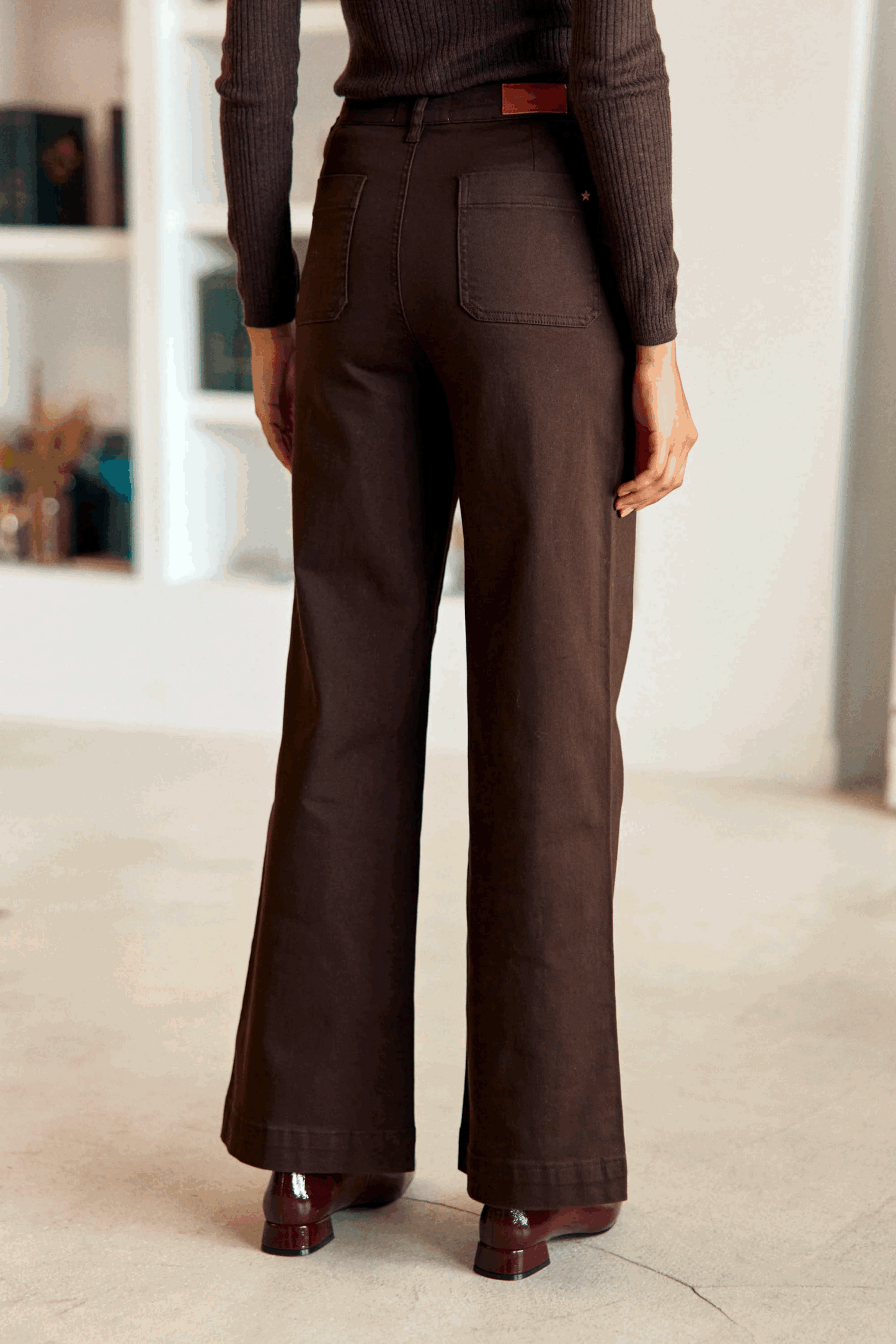Pantalon Leia Marron