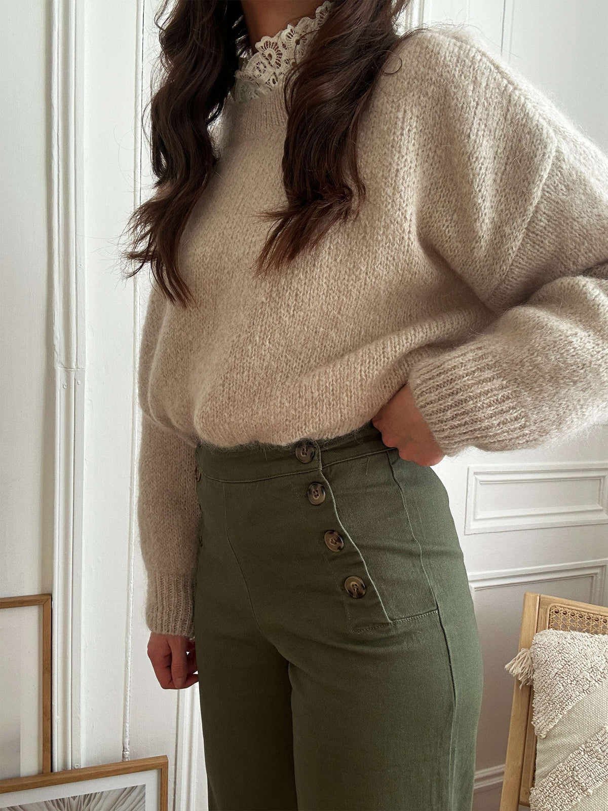 Louis Khaki Trousers