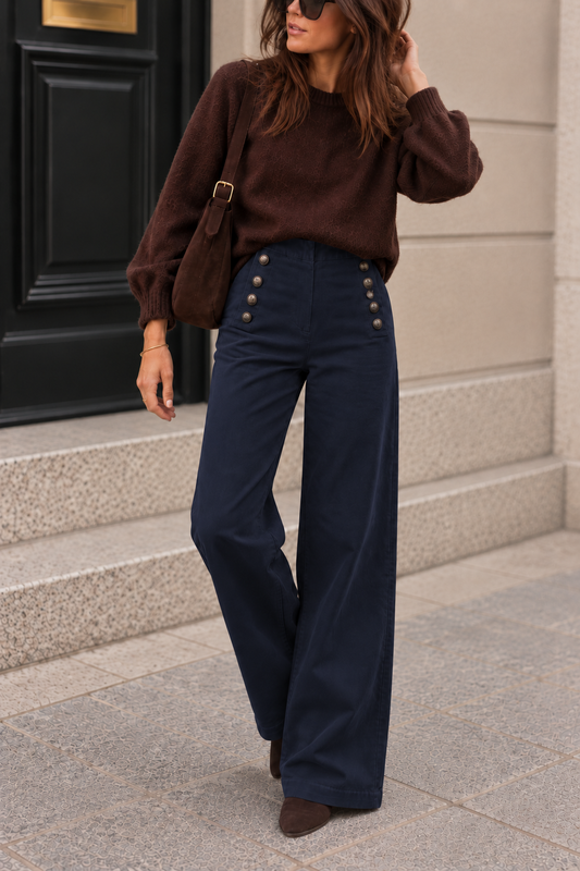 Pantalon Louis Marine