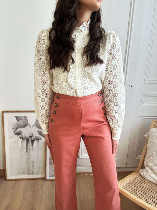 Pantalon Louis Bois de Rose