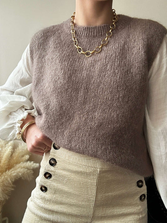 Pull Enora Taupe