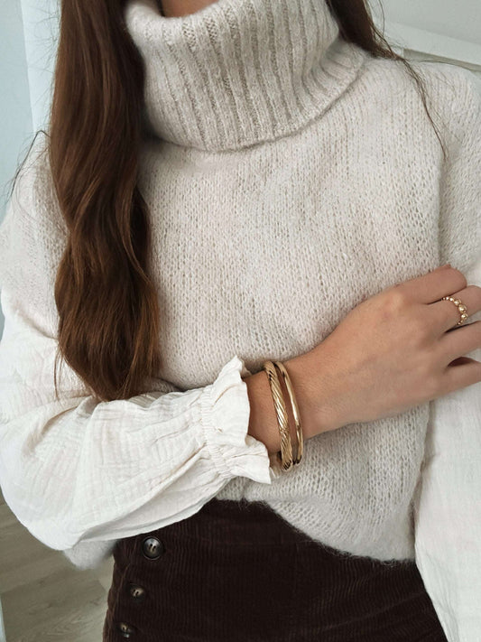 Pull Paola Beige