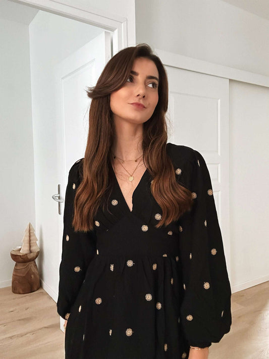 Bertille Black Dress