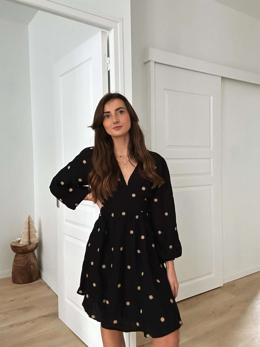 Bertille Black Dress