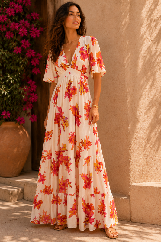 Robe Carla Fleurie