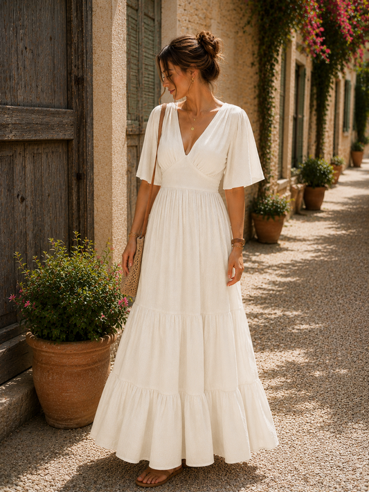 Robe Carla Ivoire