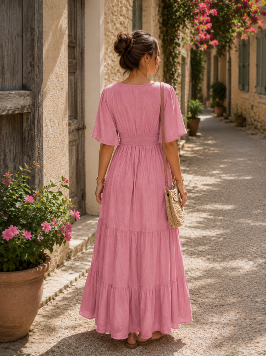 Carla Coral Dress
