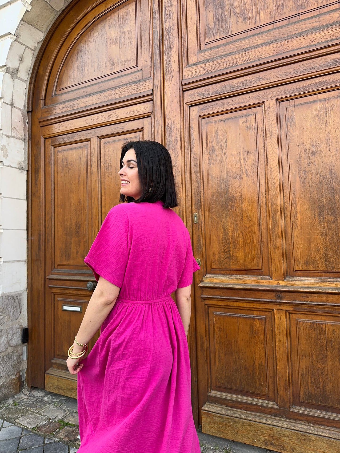 Robe Esmée Fuchsia