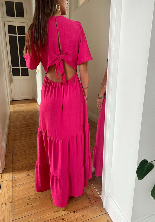 Robe Flora Fuchsia
