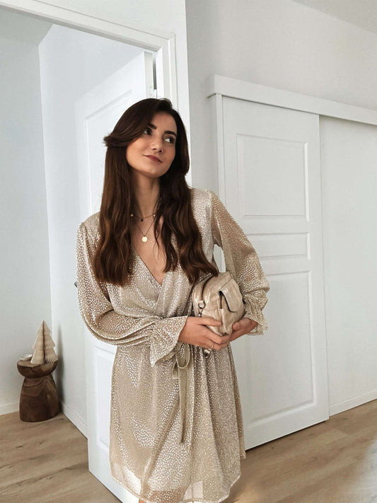 Lia Gold Dress