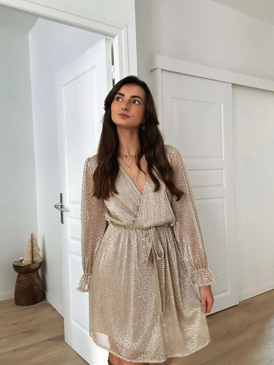 Lia Gold Dress
