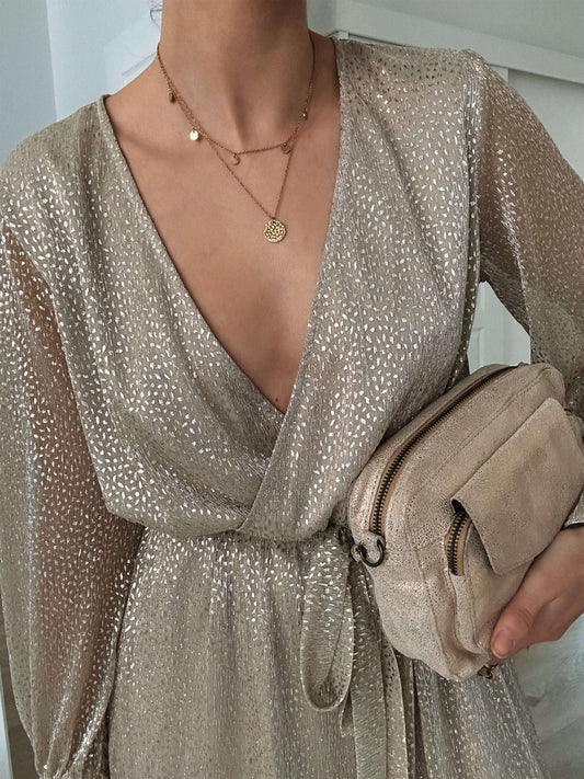 Lia Gold Dress
