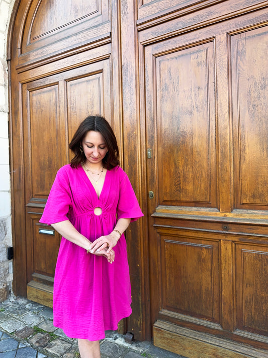 Robe Luz Fuchsia
