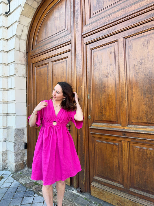 Robe Luz Fuchsia
