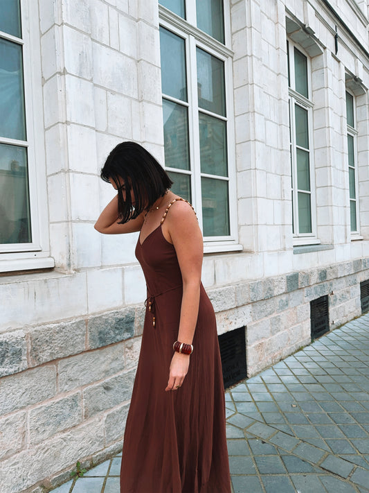 Robe Talia Chocolat