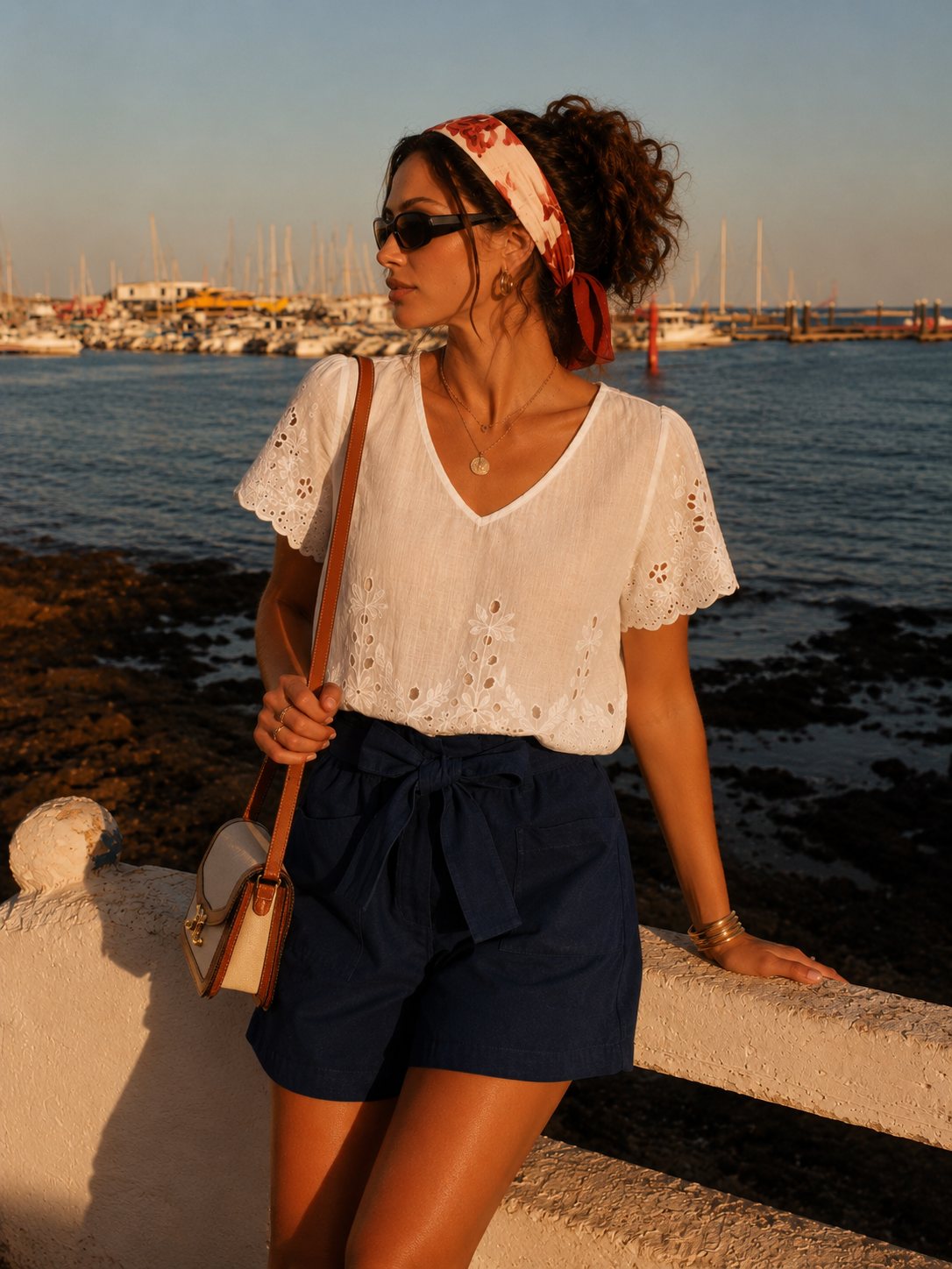 Short Tiziano Marine