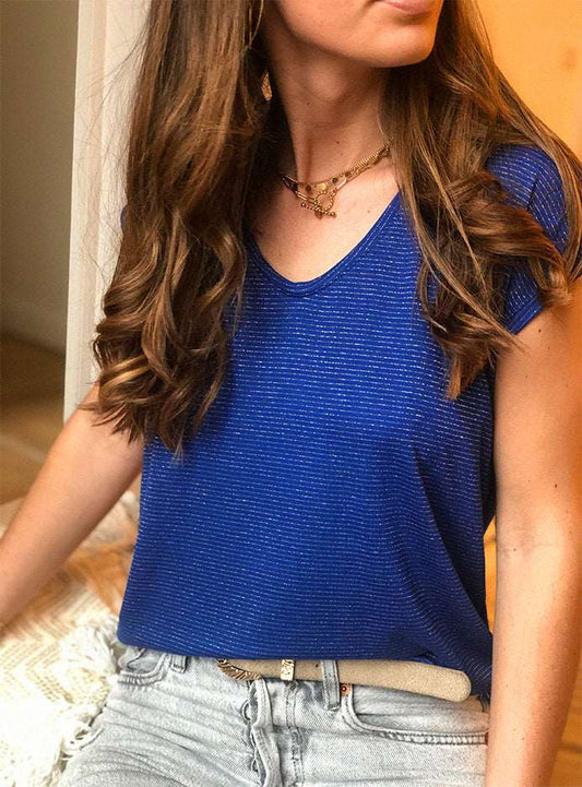 T-shirt Milo Bleu